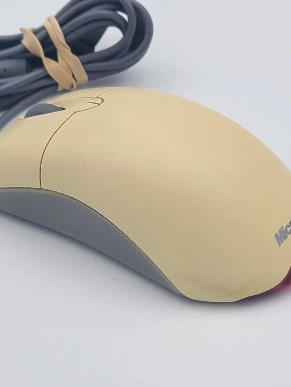 Vintage Microsoft Intellimouse Optical Mouse IntelliEye USB PS/2 Wired X08-71118